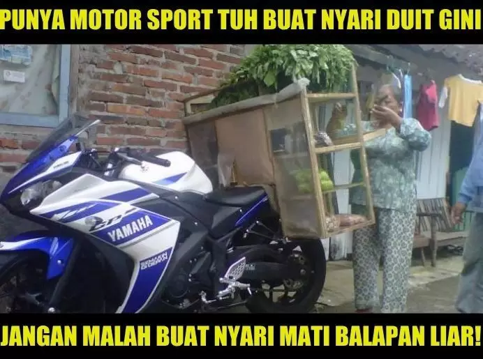 meme tukang sayur keliling Berbagai sumber