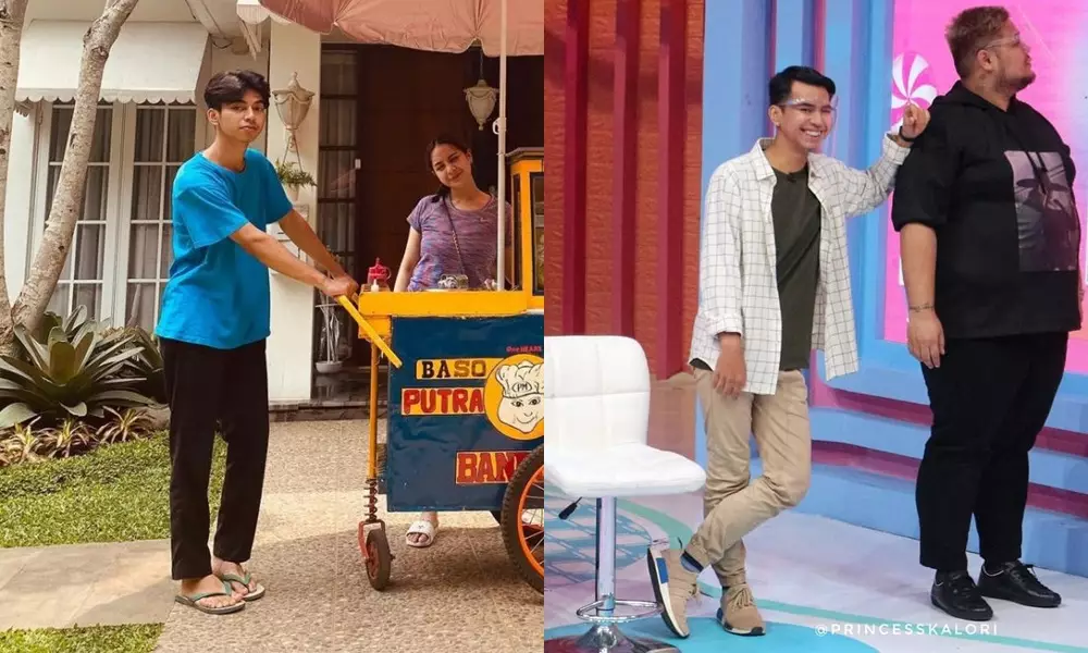 Beda penampilan Dimas sebelum dan sesudah terkenal © Instagram