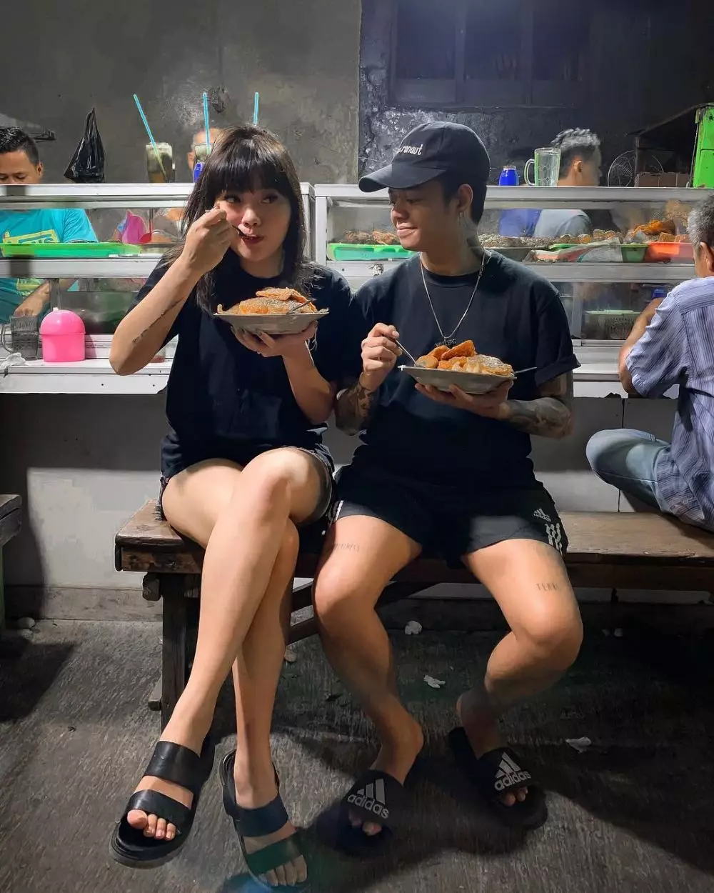 seleb dinner kaki lima © 2020 brilio.net