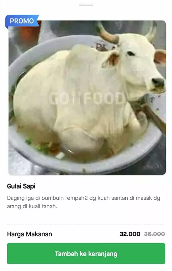 gambar menu aplikasi ojol © Berbagai Sumber