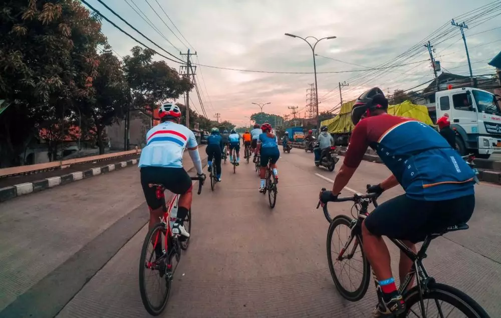 Liputan bersepeda saat pandemi © 2020 brilio.net