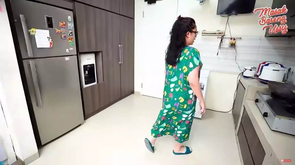 potret dapur Ussy © YouTube