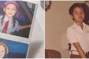 Potret jadul 13 seleb saat masih SD, ekspresinya gemesin abis