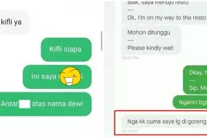 10 Chat penumpang & driver ojek online ini rawan bikin salah paham