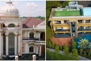 Penampakan rumah mewah 6 'Sultan' Indonesia, bak istana