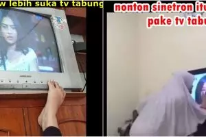 10 Meme aksi yang hanya bisa dilakukan di TV tabung, bikin nyengir