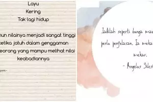 40 Kata-kata bagus tentang bunga, keren dan indah