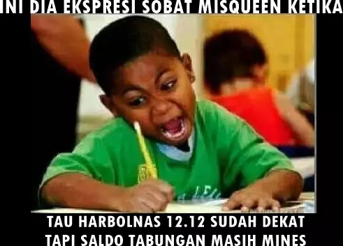 tunggu harbolnas ala sobat miskin Berbagai sumber
