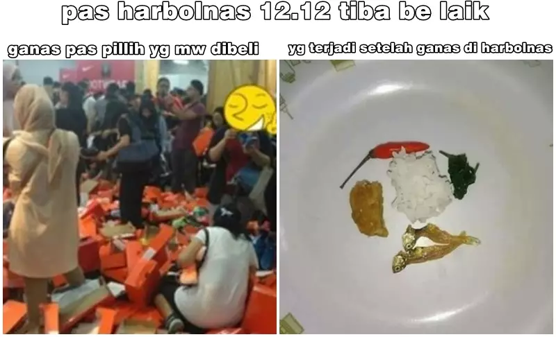 tunggu harbolnas ala sobat miskin Berbagai sumber