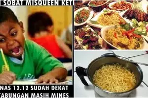 10 Meme momen sobat miskin tunggu Harbolnas 12.12, bikin angguk setuju