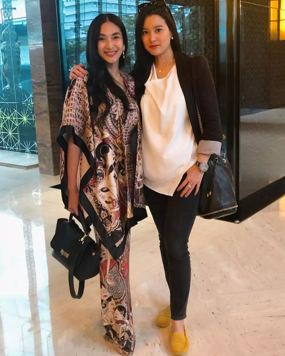 persahabatan Marcella Zalianty dan Happy Salma © 2020 brilio.net persahabatan Marcella Zalianty dan Happy Salma © 2020 brilio.net