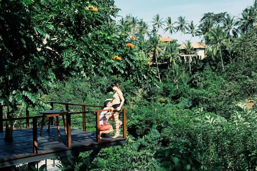 seleb babymoon di Bali © 2020 brilio.net