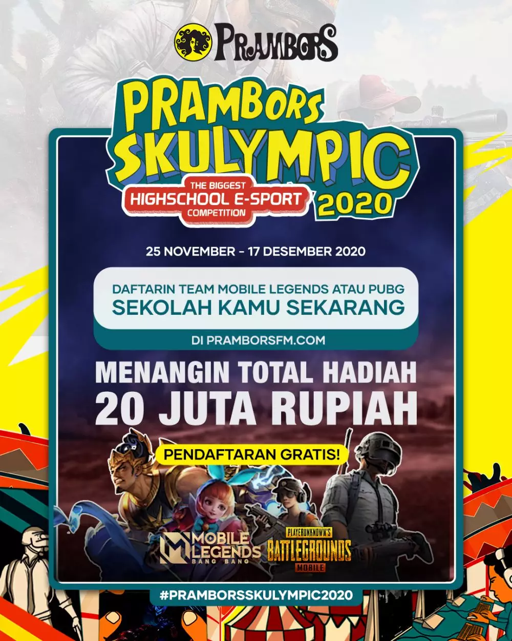 Fakta menarik tentang Prambors Skulympic © 2020 brilio.net