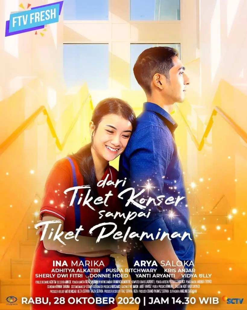 Arya Saloka dengan kekasih © 2020 brilio.net