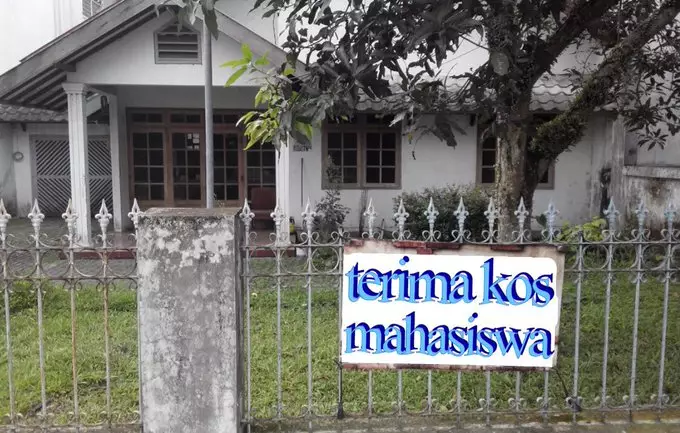 font pengumuman kos ngeri ©Twitter