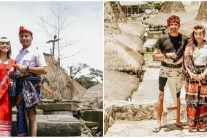 Potret 8 pasangan seleb kenakan baju adat Sumba, pesonanya terpancar