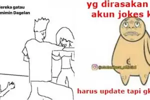 10 Meme lucu kocak nasib admin akun komedi di medsos, nyesek abis