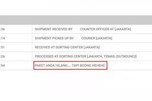 10 Keterangan lucu pengiriman paket ini bikin customer nyengir kesal