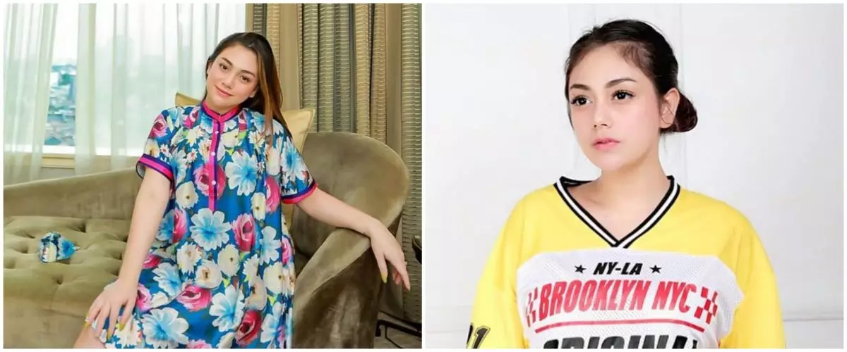 Foto masa kecil Celine Evangelista dan anak ini mirip, bak kembaran