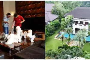 10 Potret rumah pengusaha Crazy Rich Harry Su, luasnya 2500 meter