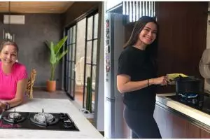 Potret dapur 10 presenter cantik, mewah hingga gaya industrial