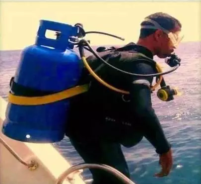 main-main dengan tabung © Berbagai Sumber