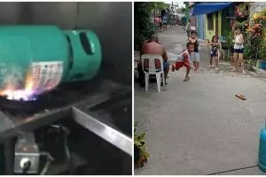 10 Potret orang 'main-main' dengan tabung gas ini ngeri-ngeri sedap