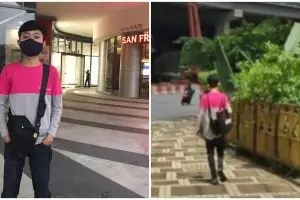 Kisah driver ojek online antarkan makanan tanpa motor hingga 2 km