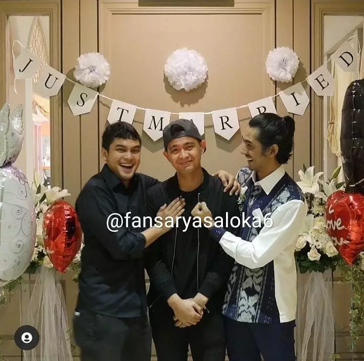 Momen pernikahan Arya Saloka & Putri Anne © Instagram