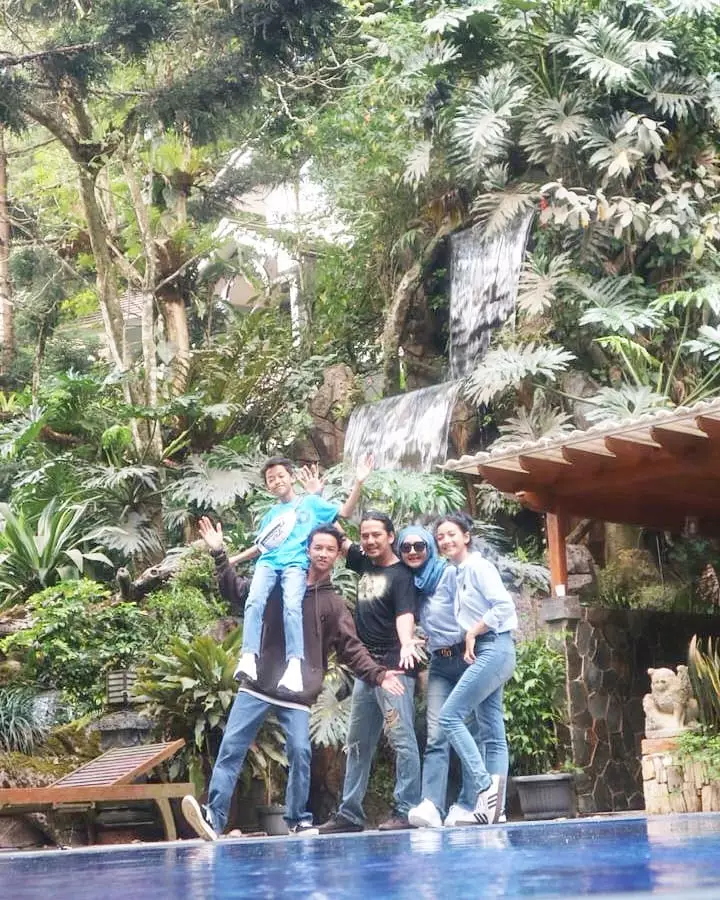 Glenca Chysara dan orang tua © Instagram