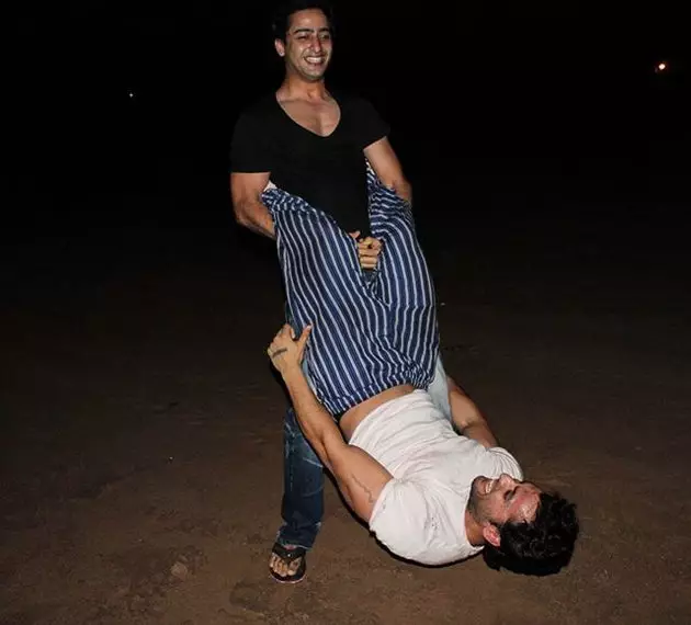 pemain Mahabharata saat syuting © 2020 brilio.net