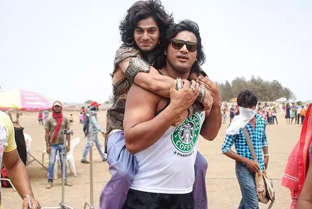 pemain Mahabharata saat syuting © 2020 brilio.net