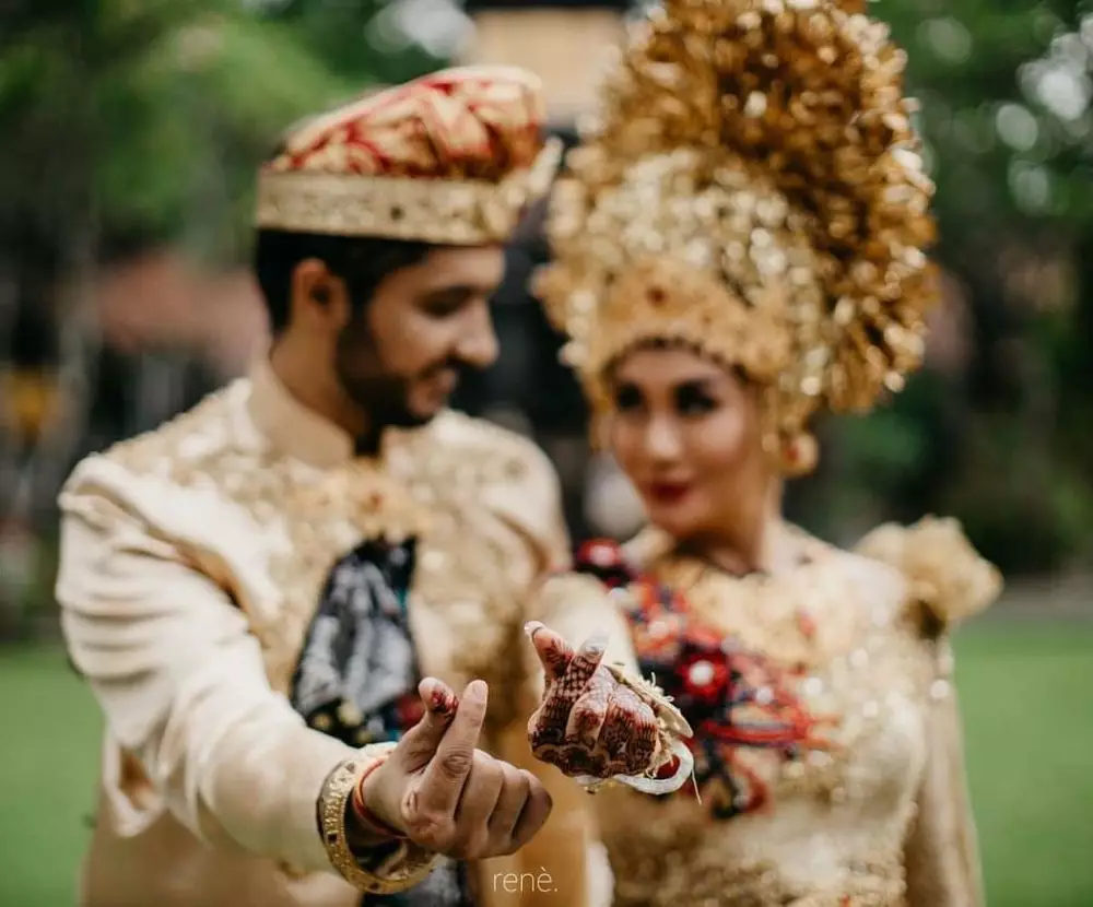 Pernikahan Gautam Nain pemain Chandra Nandini © 2020 brilio.net Instagram