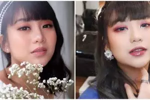 10 Momen pemotretan Ghea Indrawari ala Korean look, gemas bak bidadari