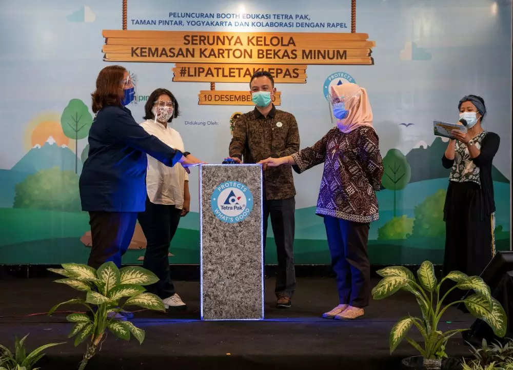 Booth edukasi © 2020 brilio.net