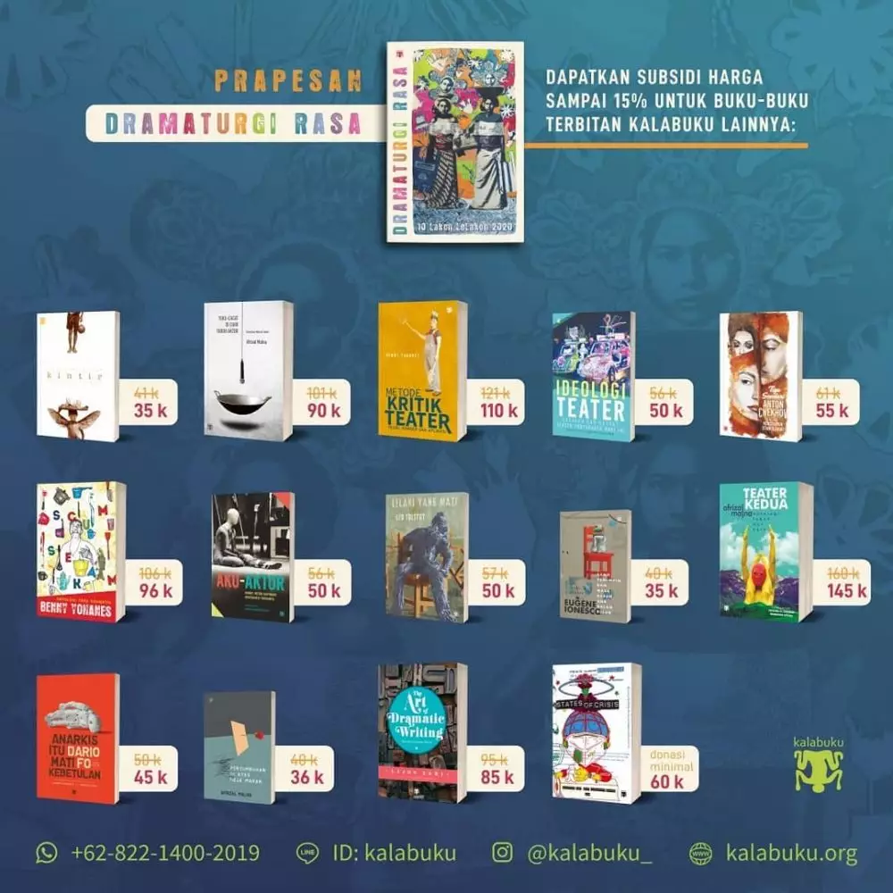 Seniman teater bertahan di tengah pandemi © berbagai sumber Seniman teater bertahan di tengah pandemi © berbagai sumber