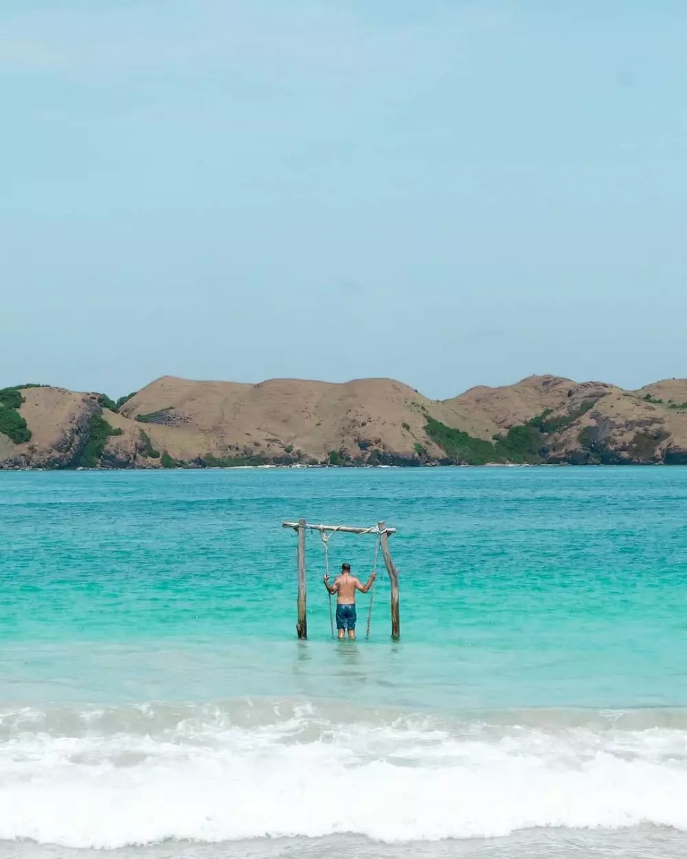 Spot surfing di Mandalika © 2020 brilio.net