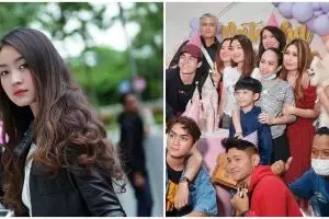 10 Momen kejutan ultah Natasha Wilona ke-22, kue ultahnya unik