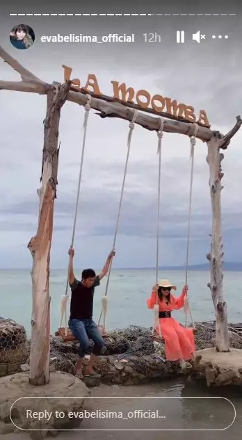 bulan madu kiwil dan eva © Instagram