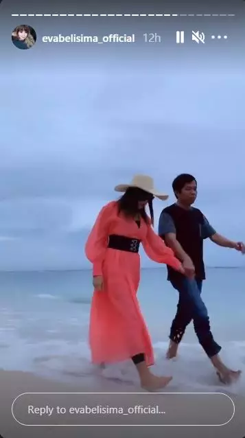 bulan madu kiwil dan eva © Instagram