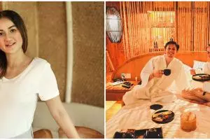 8 Potret babymoon Tengku Dewi Putri & Andrew Andika di Bali, romantis