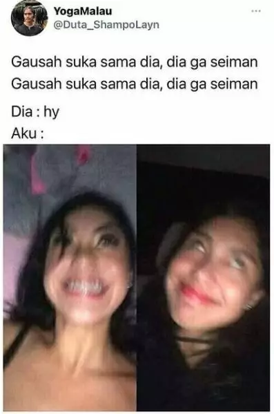meme cinta beda keyakinan Berbagai sumber
