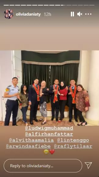 anak Nia Daniaty dan kekasih © Instagram anak Nia Daniaty dan kekasih © Instagram