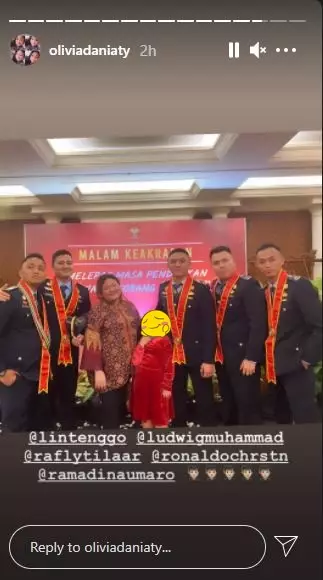 anak Nia Daniaty dan kekasih © Instagram anak Nia Daniaty dan kekasih © Instagram