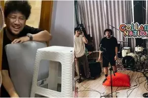 Kunto Aji kena prank, ini momen lucu 7 musisi di Collabonation Camp