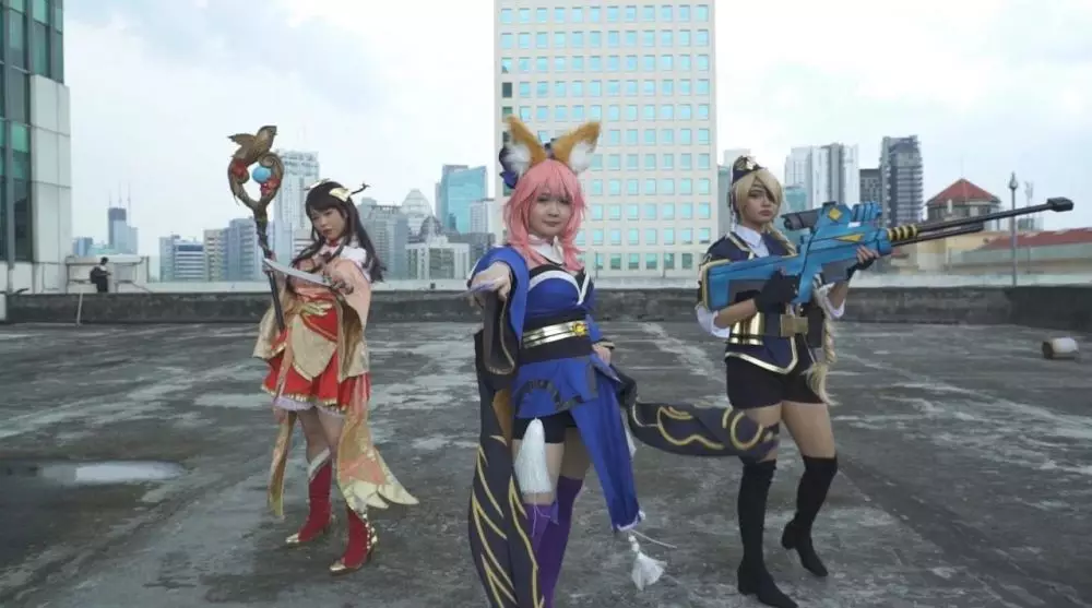 keseruan di Indonesia Gaming Award 2020 © 2020 brilio.net