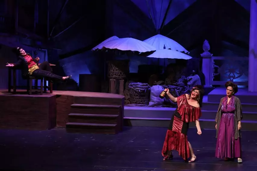 Cornelia Agatha saat main teater  Instagram