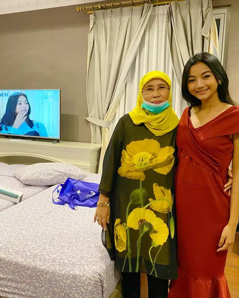 Inul bertemu para pemain Ikatan Cinta Instagram