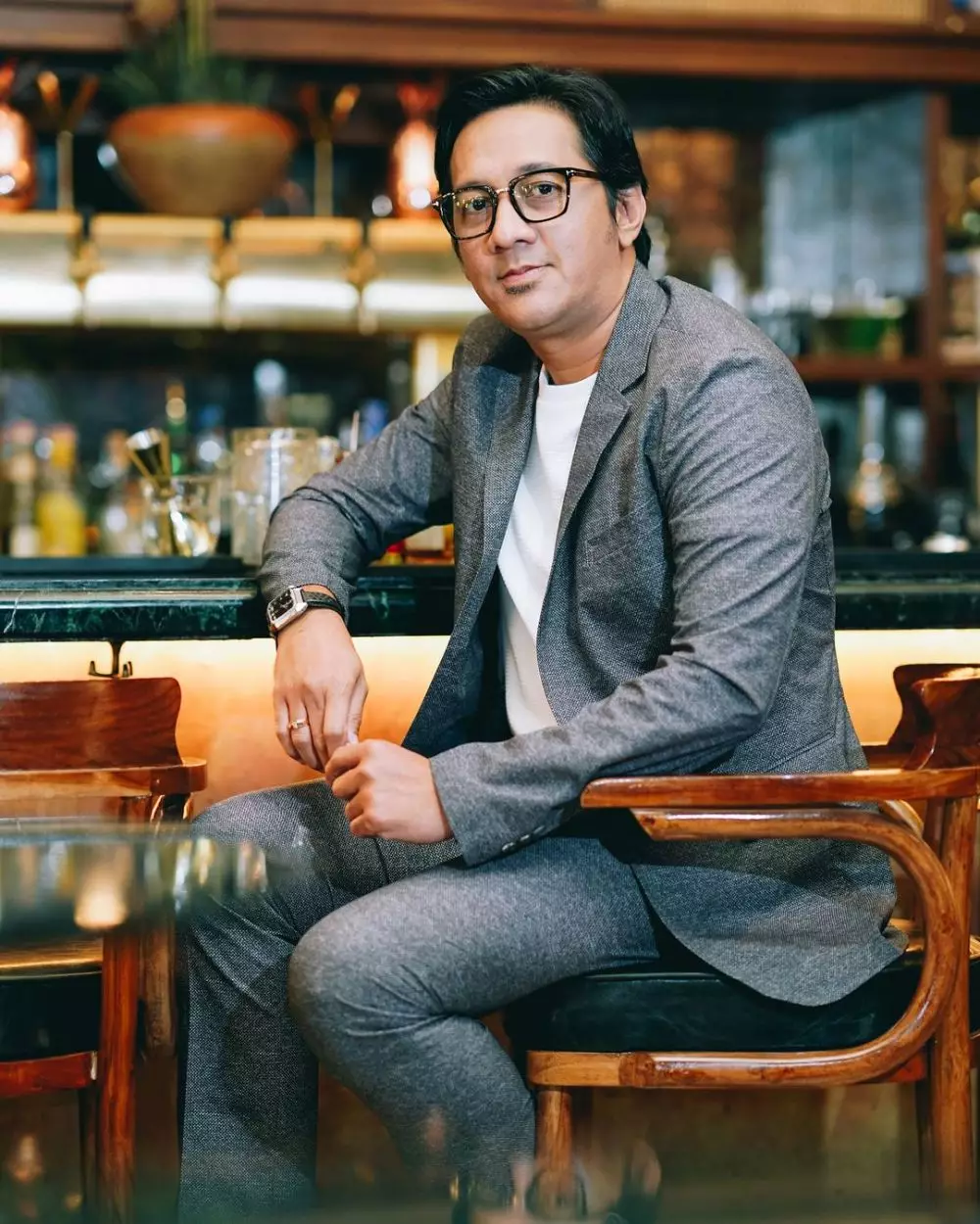 gaya andre bak pejabat © Instagram