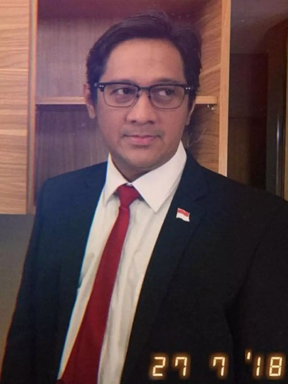 gaya andre bak pejabat © Instagram